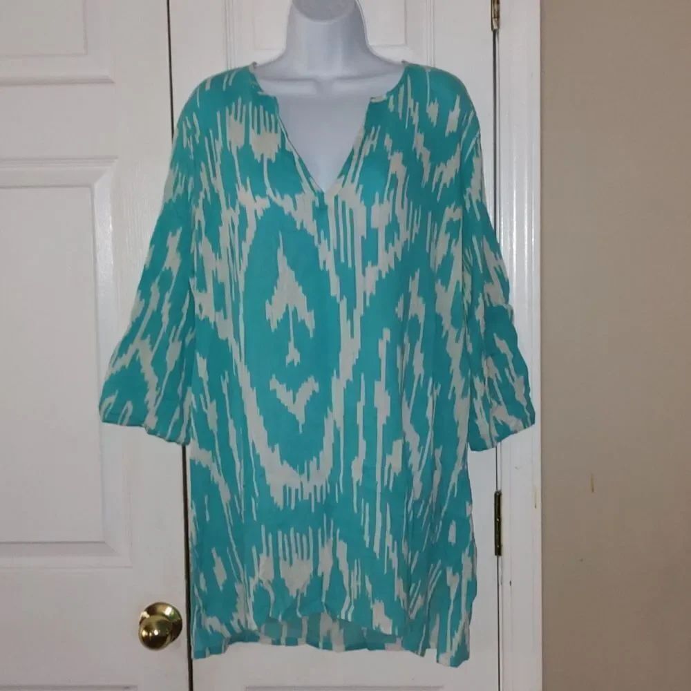 J Crew Factory beach coverup tunic   Sz XL
